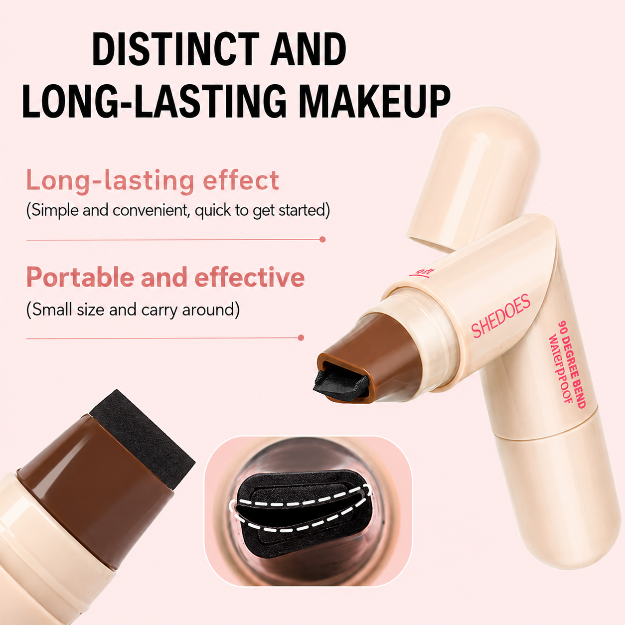Waterproof, fast-drying eyeliner for smooth, natural-looking eyes